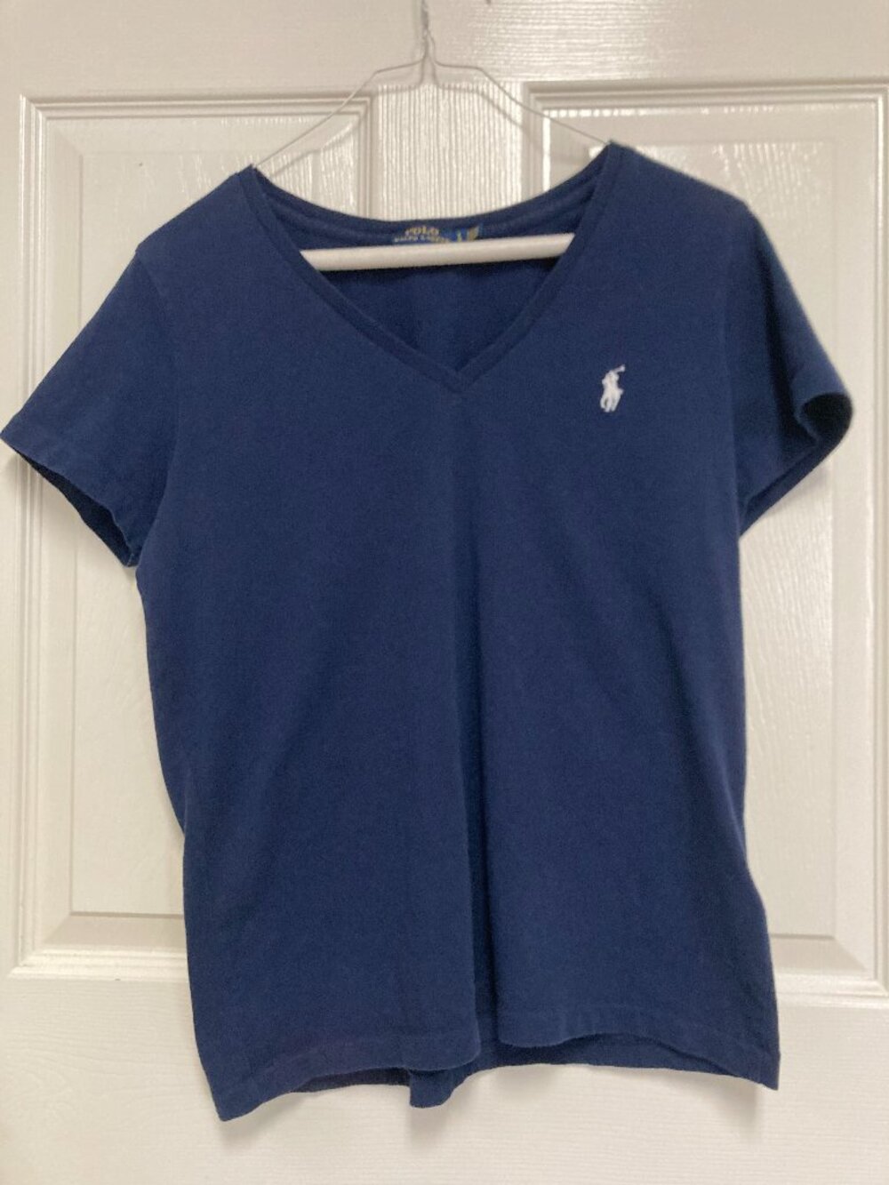 Polo Ralph Lauren blouse blue size large women's
